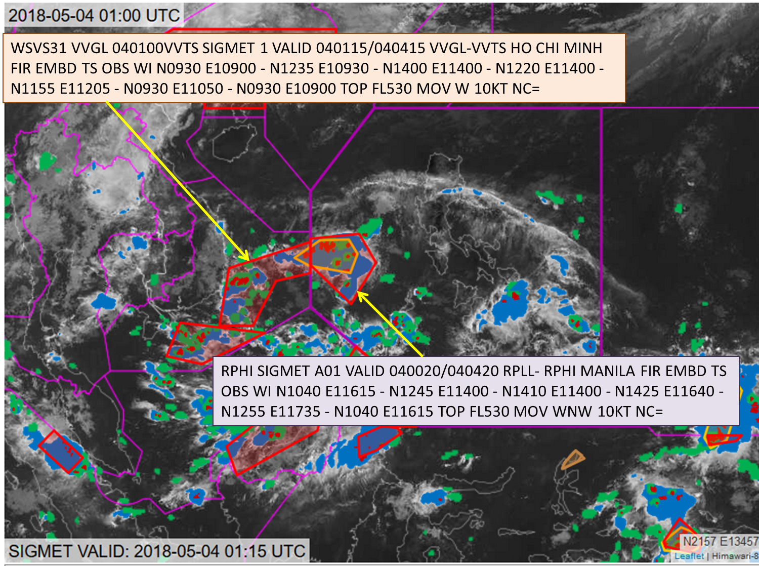 Collaborative SIGMET issuance of meteorological watch offices to ensure
